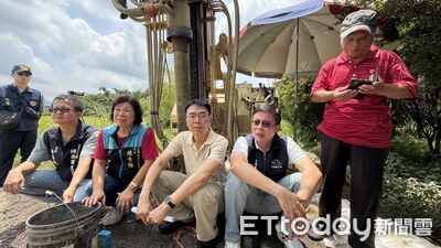 南投焚化爐鑽探地下水調查未事前通知 地方人士擋機具喊停工