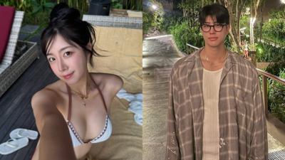 「最強外掛」台鋼女神死會了！濟州島甜牽男友　親密互動全被拍