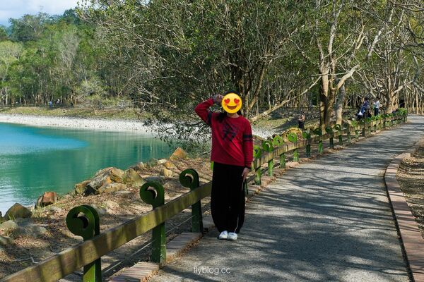 ▲▼月牙灣為日月潭秘境景點，沿岸設有自行車道可欣賞湖光美景。（圖／《飛天璇的口袋》授權提供）
