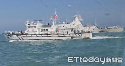 中國海警4船再闖金門限制水域 海巡強勢監控驅離