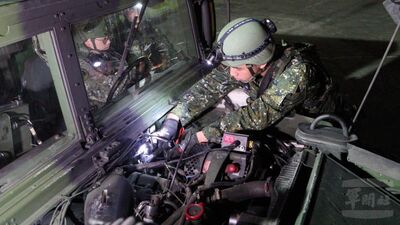 復仇者飛彈車野戰搶修 保修部隊快速復原效能