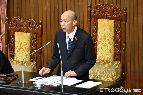 ▲立法院長韓國瑜。（圖／記者李毓康攝）