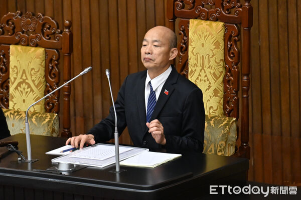 ▲立法院長韓國瑜。（圖／記者李毓康攝）