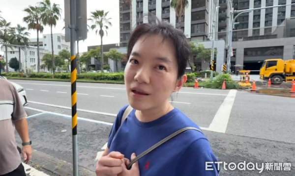 ▲▼             陳幸妤再度露面，提到趙建銘17日休診，有網友說是要出國，但她直言「不是跟她」。（圖／記者林東良翻攝）