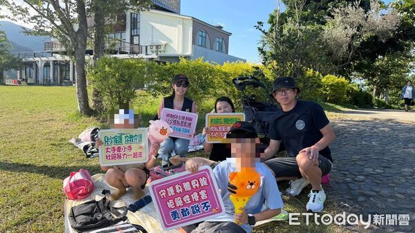 台東婦幼警配合暑期青春專案 熱氣球嘉年華宣導婦幼人身安全