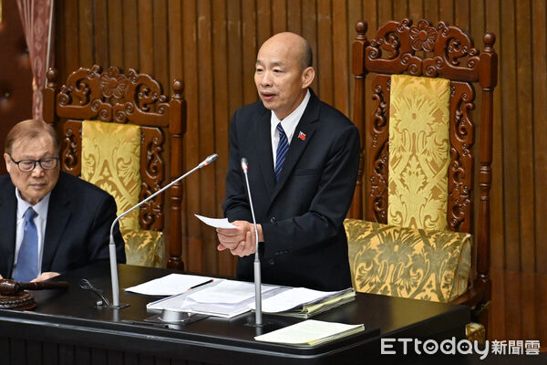 ▲▼立法院長韓國瑜。（圖／記者李毓康攝）
