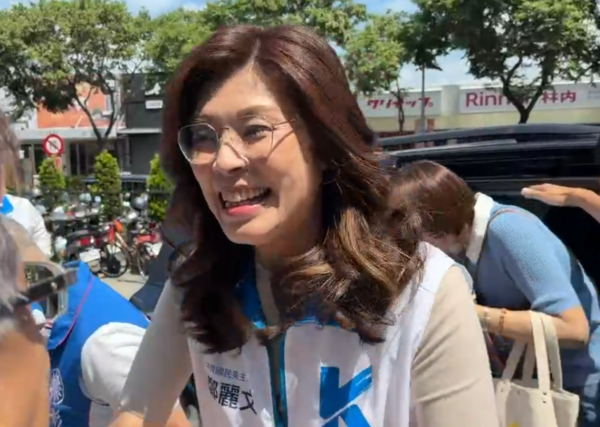 ▲藍營主席鄭麗文3度南下為黨籍參選人輔選，未見縣長王惠美。（圖／記者唐詠絮翻攝）