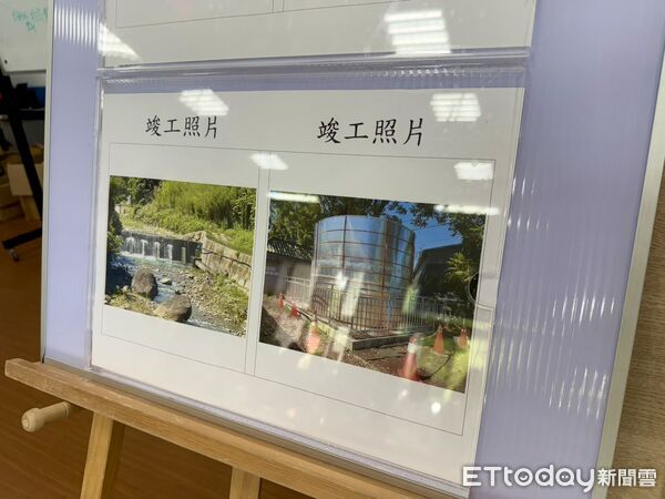 ▲立委游顥爭取農水署1186萬經費,助鹿谷鄉秀峰村居民重獲灌溉水源。(圖/游顥辦公室提供,下同)
