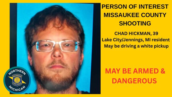 ▲▼涉案槍手為39歲男子希克曼（Chad Hickman）。（圖／取自Michigan State Police）