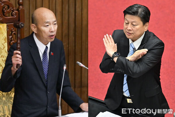 ▲▼韓國瑜為朝野協商槓上傅崐萁。（合成圖／記者林敬旻、李毓康攝）