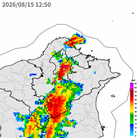 ▲大雷雨即時訊息 。（圖／氣象署提供）