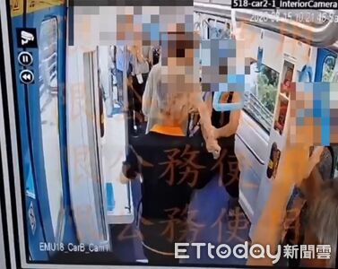 男捷運亮刀原因曝光!4歲童踢到他背包 英勇爸護女當場壓制