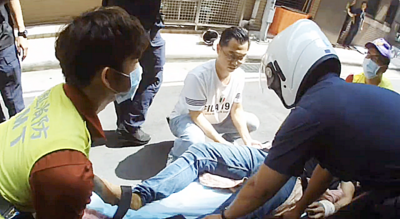 通緝犯拒盤查！還持刀、辣椒水偷襲　桃園警圍捕壓制