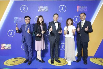 裕民航運六度榮獲《HR Asia》亞洲最佳企業僱主獎 再摘人才躍升獎