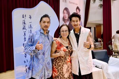 浪花兄弟合體了!他感性揭「周杰倫提攜」 Darren帶妻兒回屏東