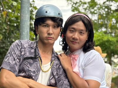 阿翰「戲說阿娟」降臨《戲說台灣》!狂摸胸肌曝「7年巧合」羞了