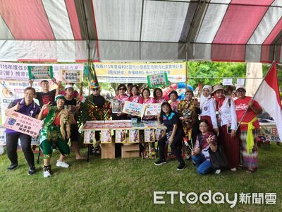 印尼明天建國81週年　南投移工、新住民踩街遊行載歌載舞歡慶