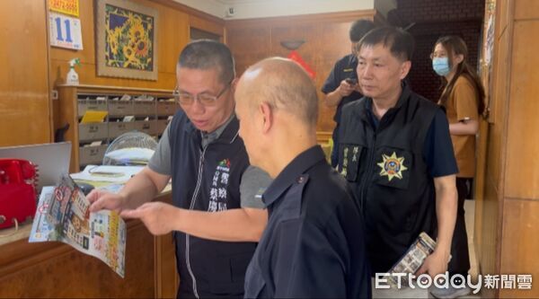 ▲▼台中南屯25里詐騙案件曝光，大業里7月被騙4千萬最多。（圖／警方提供，下同）