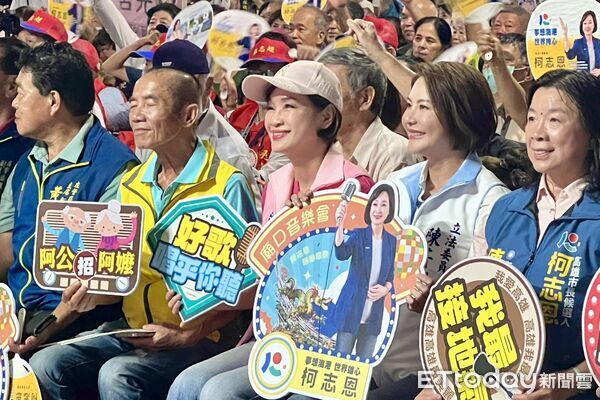 ▲國民黨高雄市長參選人柯志恩。(圖/記者鄭佩玟攝)