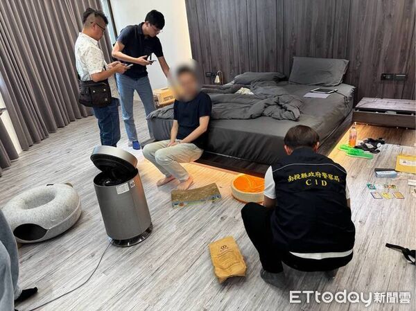 ▲▼台中有大型水房遭破獲。（圖／南投縣警局提供）