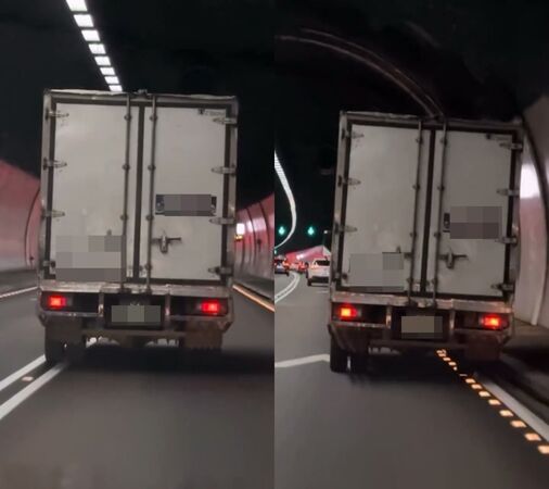 雪隧驚魂！小貨車一路蛇行「闖緊急通道」 司機毒駕遭送辦