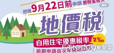 屋主注意!戶籍遷出且不符法定要件 地價稅優惠恐失效