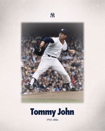 ▲Tommy John辭世。（圖／翻攝自洋基官方）