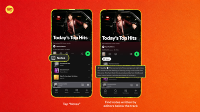 Spotify推出「播放清單筆記」　讓使用者替歌曲留下故事與推薦理由