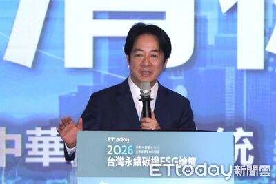 王令麟響應「都市林」10年種百萬樹 賴清德致謝:一起打造更韌性台灣
