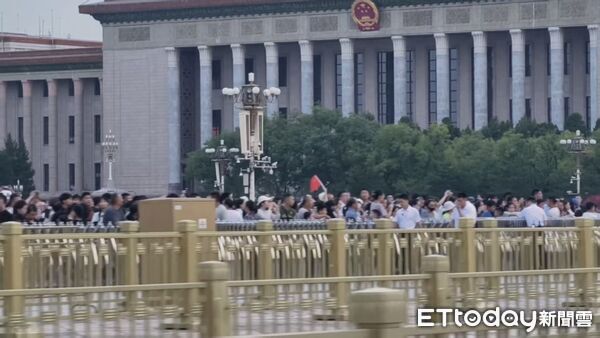 ▲▼  2026.8.18朱鎔基火化、天安門降半旗、八寶山森嚴           。（圖／記者任以芳攝）