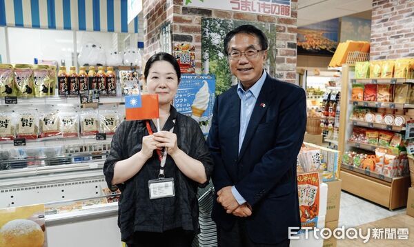▲台南市長黃偉哲拜會東京都町田市長稲垣康治，雙方暢談未來城市交流與合作方向。（記者林東良翻攝，下同）