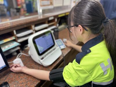竹市消防局全國首創　智慧生理監測導入火場安全管制