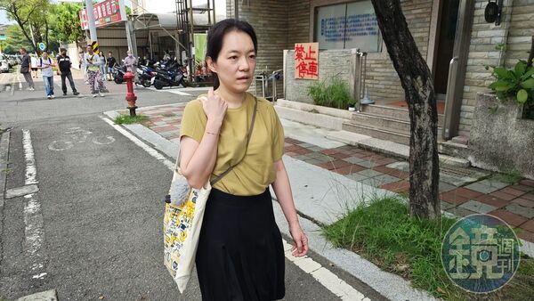 陳幸妤離婚消息曝光後，連日接受媒體訪問。