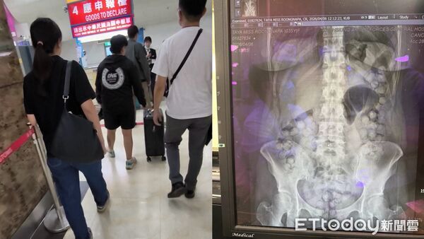 ▲▼泰女走私運毒 。(圖/記者陳宏瑞翻攝)