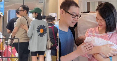 夏于喬產後1個月「狀態超驚人」!揪老公逛超市…私下真實互動全被拍