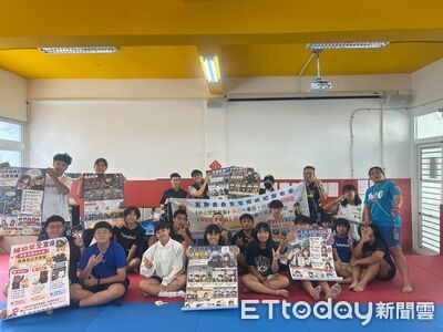 關山警攜手青少年體驗柔道 寓教於樂強化反毒防詐及交安