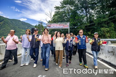 卡努颱風重創仁愛鄉投83線 耗時3年!8200萬伊娜谷橋啟用