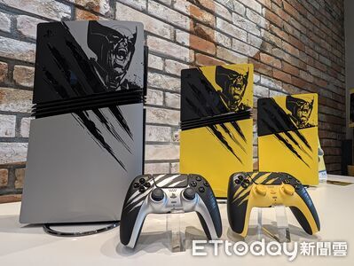 直擊/Sony 《漫威金鋼狼》限量 PS5 主機超霸氣!機身爪痕藏巧思