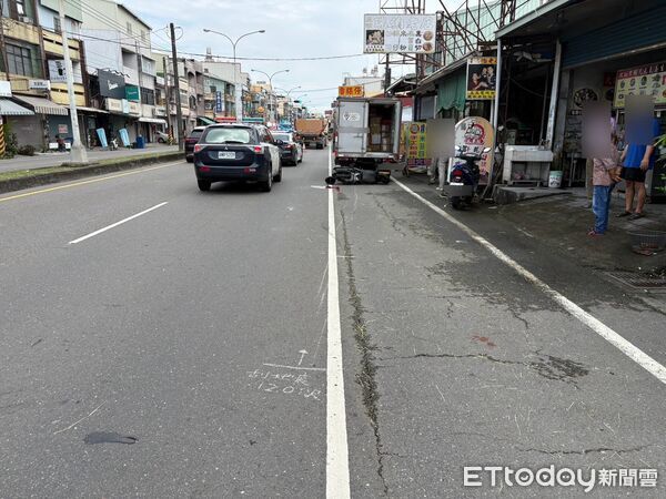 ▲如鄉九如路二段發生死亡交通事故。(圖/記者陳崑福翻攝)