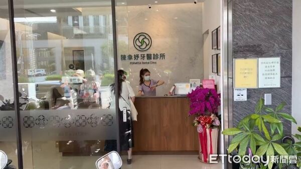 ▲陳幸妤上午不受訪，表示病人說她每天都遲到，今天要準時。（圖／記者林東良攝）
