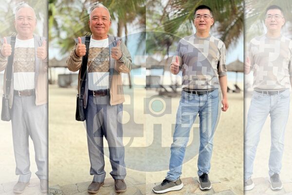 趙建銘與服刑獄友蔡秉雄感情深厚，海島出遊照曝光。