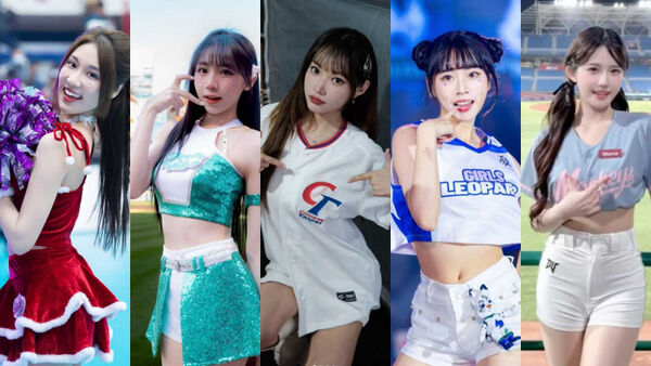 茉莉(左起)、飛飛、Ann、思思、Momo,這5位樂天女孩新成員5人均具備舞台及應援經驗。(圖/翻攝自茉莉FB、飛飛IG、AnnIG、思思IG、MomoIG)