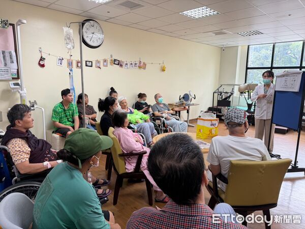 ▲埔榮營養科攜手高齡長照小組辦理三高飲食講座，陪伴病友找回健康生活節奏。（圖／台中榮總埔里分院提供，下同）