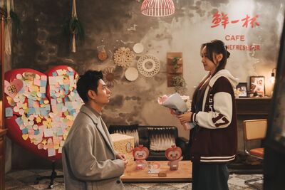 七夕超大粉紅泡泡！楊子儀下跪「求婚成功林玟誼」突破心魔勇敢追愛