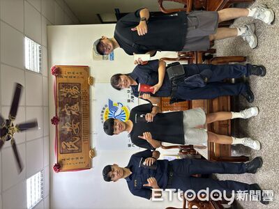 嘉義粗心男掉車鑰匙　八掌警出動4人頂烈日搜街