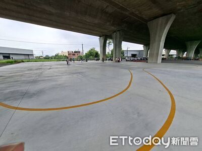 霧峰國3橋下添幼兒滑步車場、匹克球場 460坪空間活化