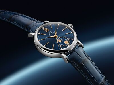 IWC錶展小王子迎賓 立於月球模樣的特別版腕錶超吸睛