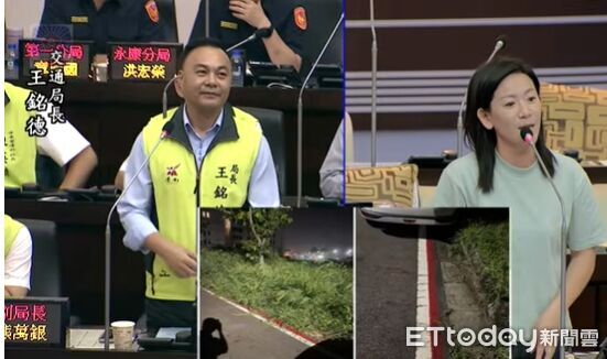 ▲台南市議會進行警察局及交通局業務報告,國民黨團議員關注星鑽交通中心BOT案及高齡換照等議題。(記者林東良翻攝,下同)