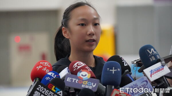 ▲中華女子體操代表隊選手廖奕淳。（圖／記者呂佳賢攝）