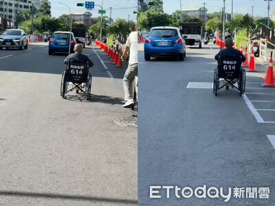 高雄阿北爆改醫院輪椅!一路狂飆猛「刷卡」 超扯畫面曝光